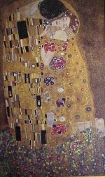 "The Kiss" by Gustav Klimt